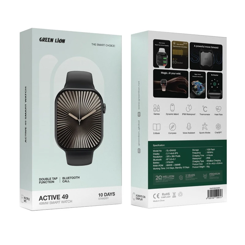 ساعت هوشمند گرین لاین Active 49