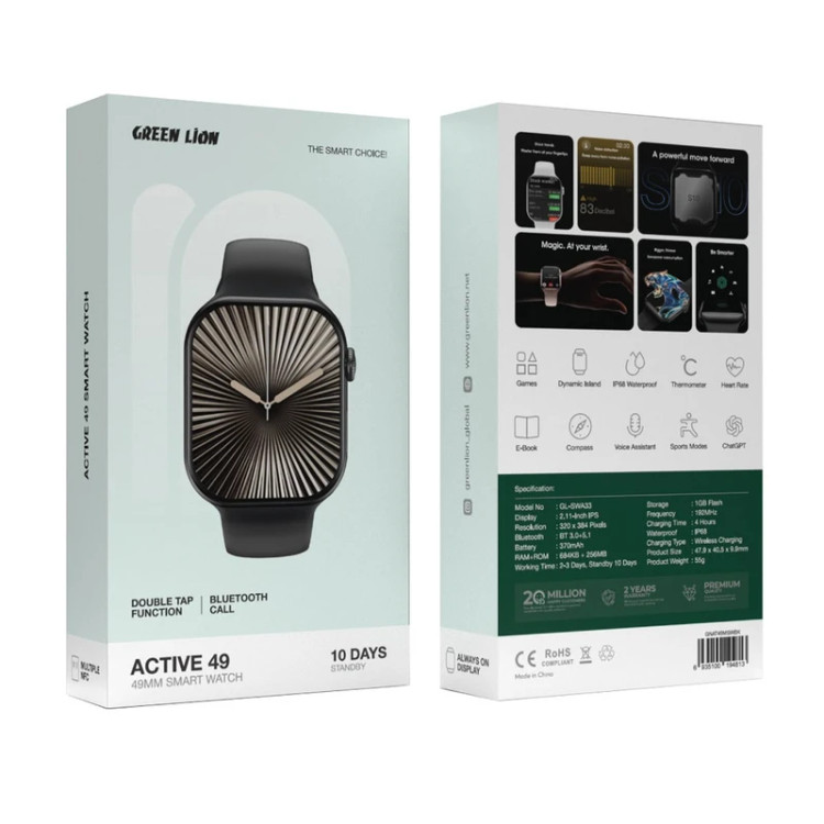ساعت هوشمند گرین لاین Active 49