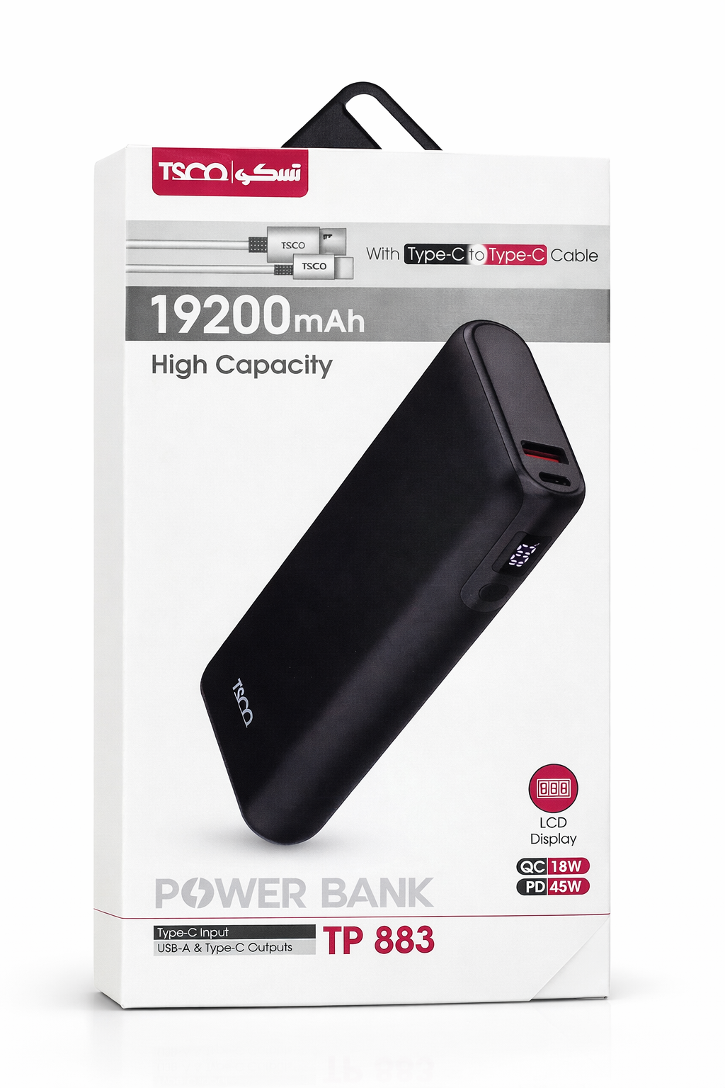 پاوربانک تسکو مدل TP 883