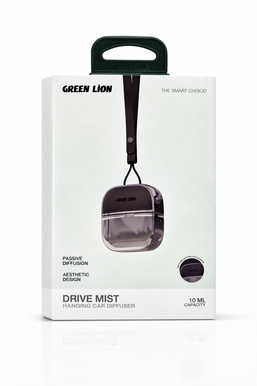 خوشبو کننده ماشین آویزی گرین لاین مدل Green Lion Drive Mist