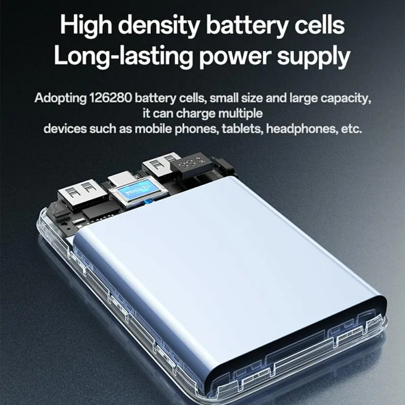 پاوربانک Yesido YP83 20000mAh با شارژ سریع 22.5W