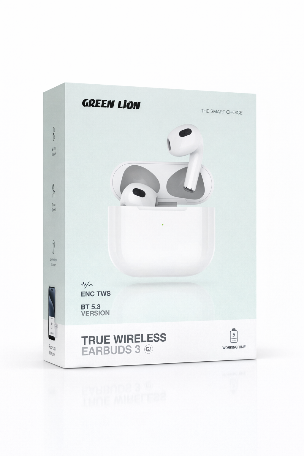 ایرپاد 3 گرین لاین مدل Green Lion Earbuds 3 G1