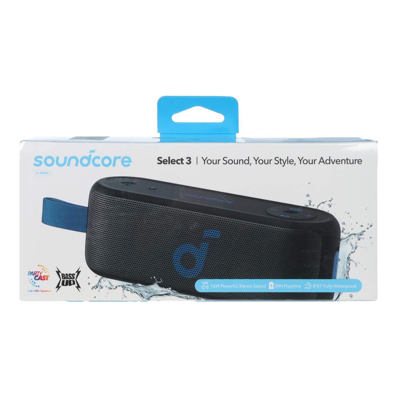 اسپیکر قابل حمل انکر Soundcore Select 3 Go مدل A3172G11 - رنگ مشکی