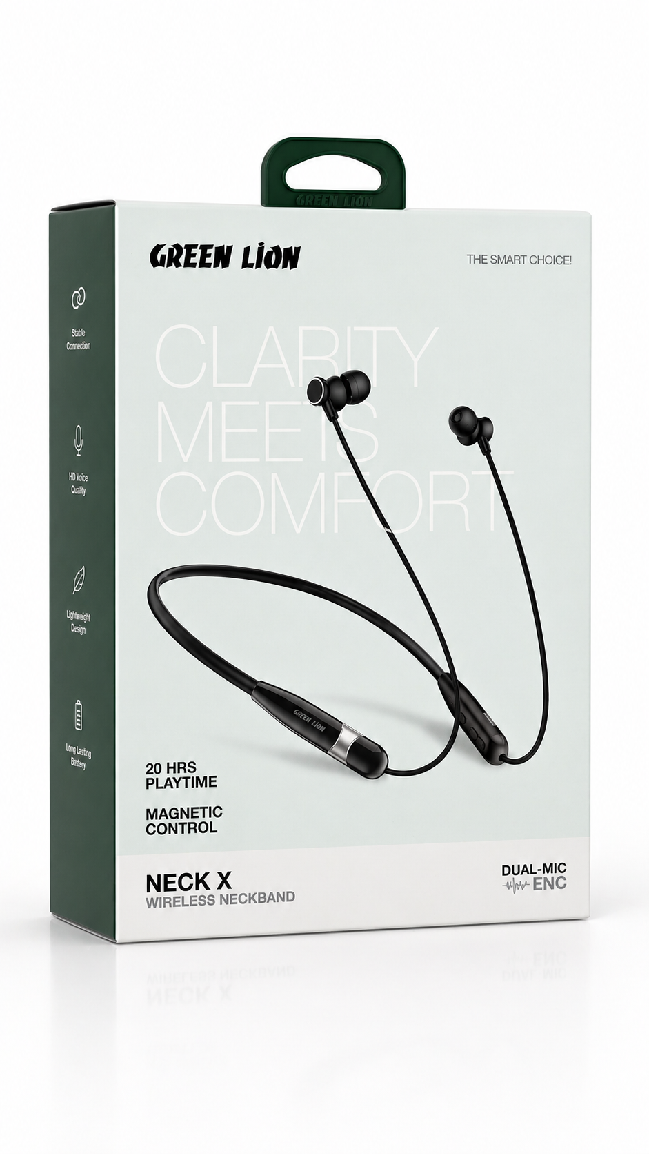 هدفون بلوتوثی گردنی گرین لاین Green Lion Neck X Wireless Neckband