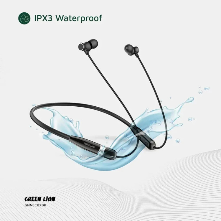 هدفون بلوتوثی گردنی گرین لاین Green Lion Neck X Wireless Neckband