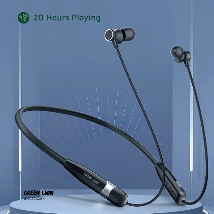 هدفون بلوتوثی گردنی گرین لاین Green Lion Neck X Wireless Neckband