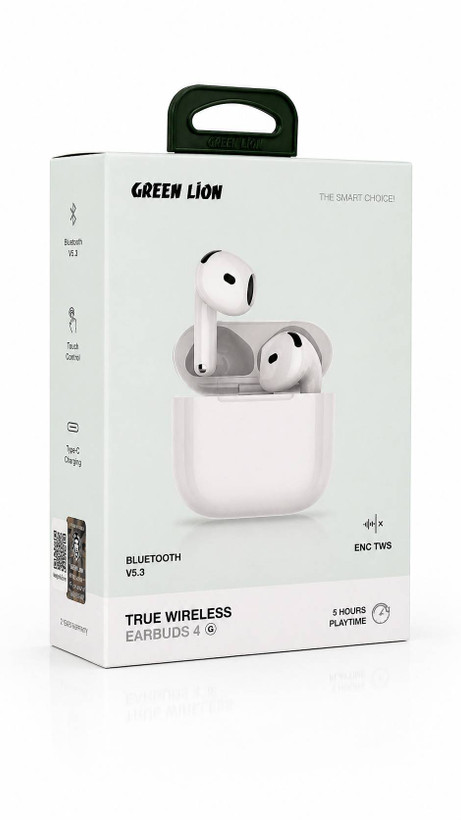 ایرپاد گرین لاین True Wireless Earbuds 4 G1 | بلوتوث 5.3