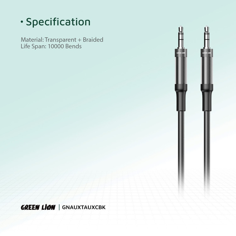 کابل AUX گرین لاین Green Lion AUX to AUX Braided Cable