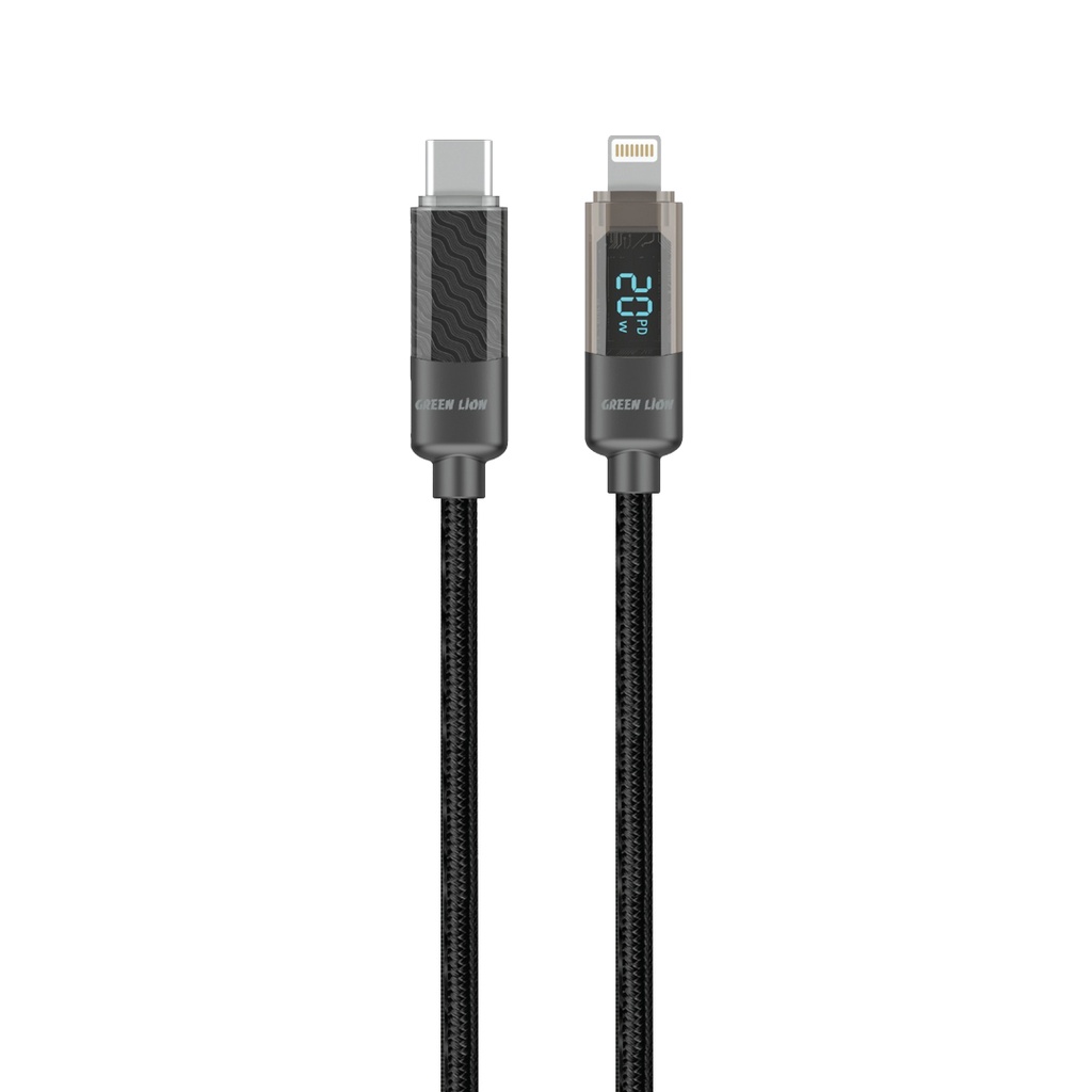 کابل تایپ سی به لایتنینگ گرین لاین Green Lion Digital Display Cable