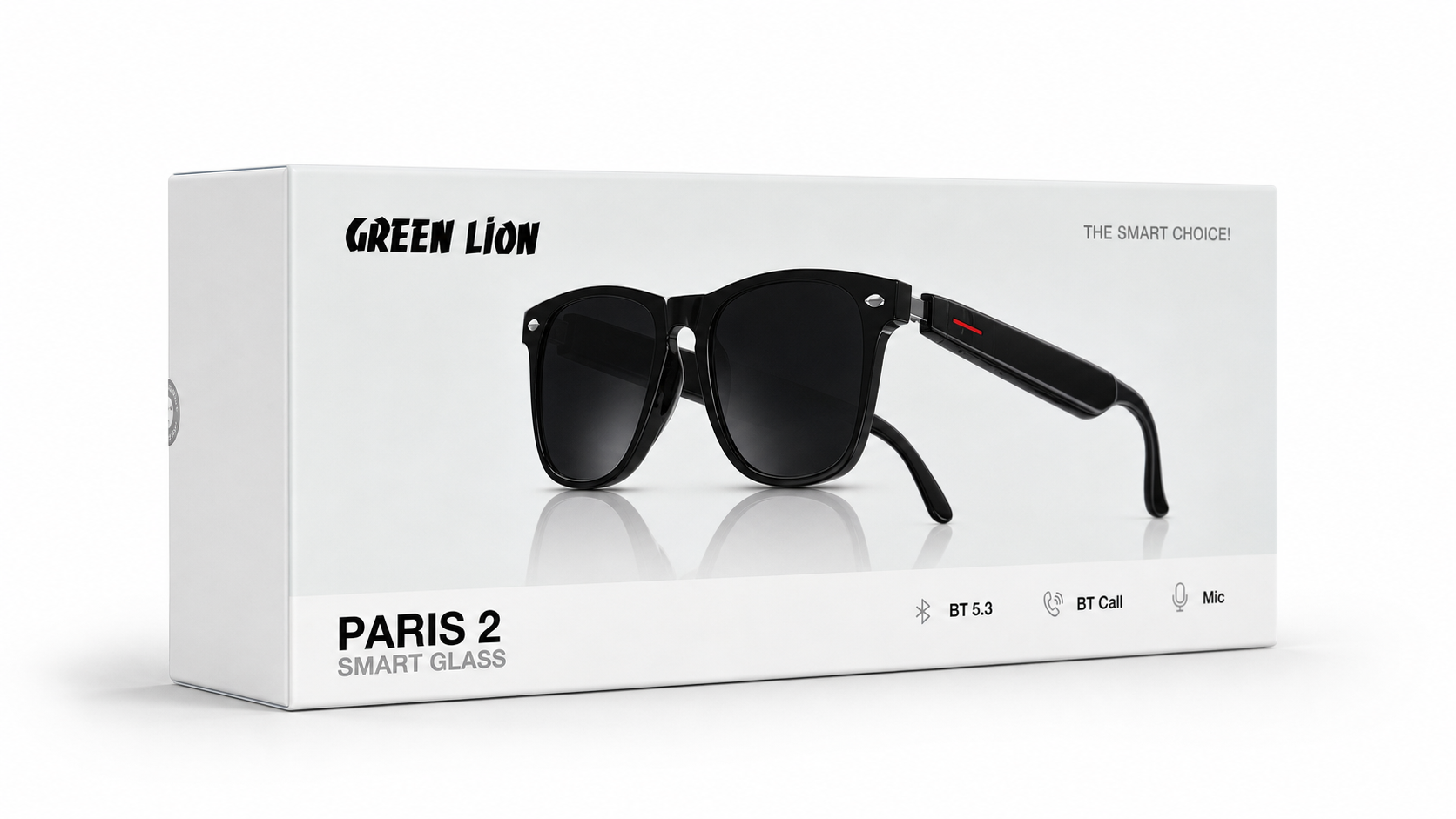 عینک هوشمند پاریس2 گرین لاین Green Lion Paris 2 Smart Glasses