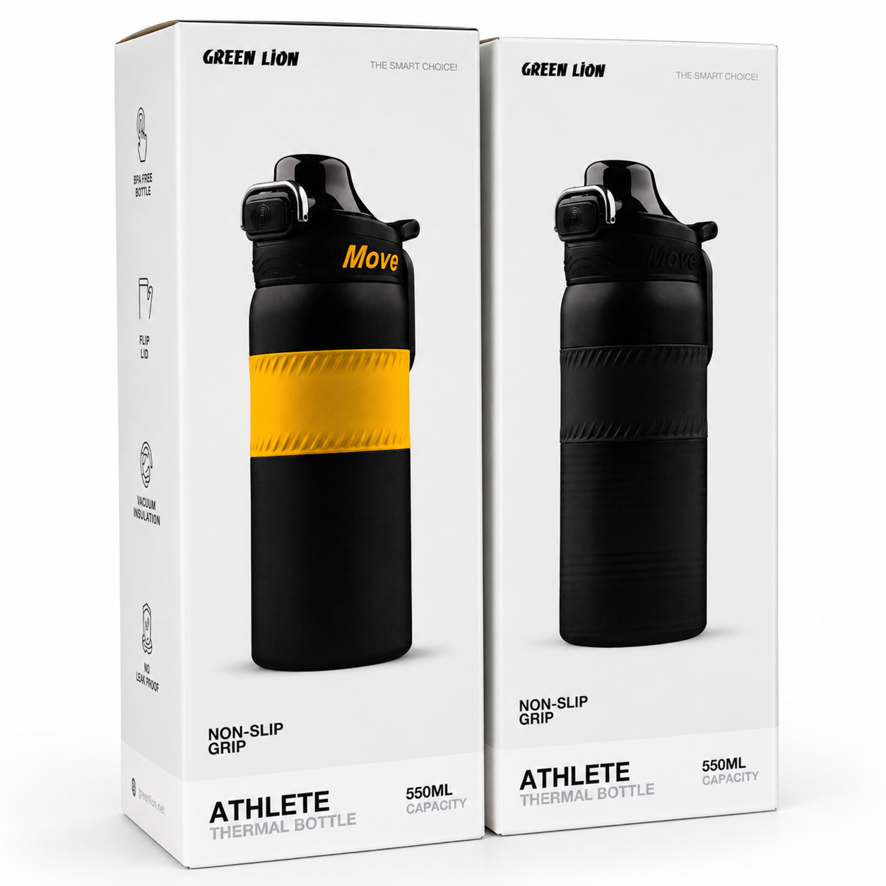 فلاسک ورزشی گرین لاین مدل Athlete Thermal Bottle ظرفیت 550 میلی‌لیتر