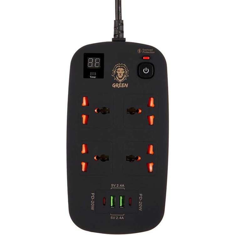 چندراهی برق گرین لاین مدل Green Lion GNPS2PDBK با توان 3500 وات