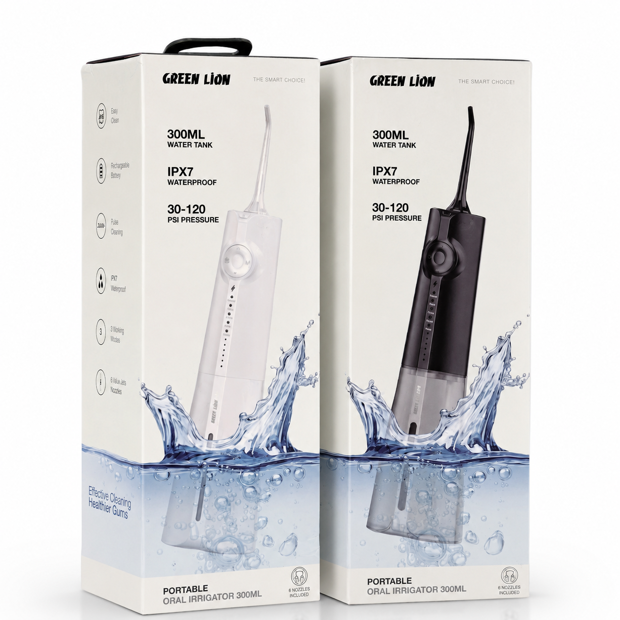 واترجت دندان گرین لاین مدل Portable Oral Irrigator 300ML