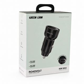 شارژر فندکی 60 وات گرین لاین RoadVolt مدل GL-CC14