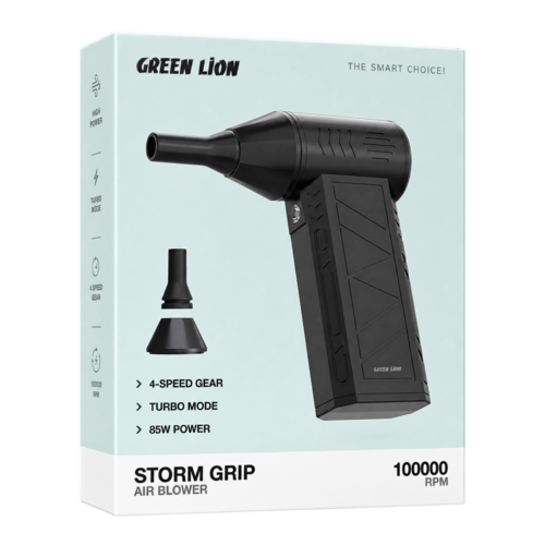 دمنده شارژی گرین لاین Storm Grip | بلوور 100000 دور