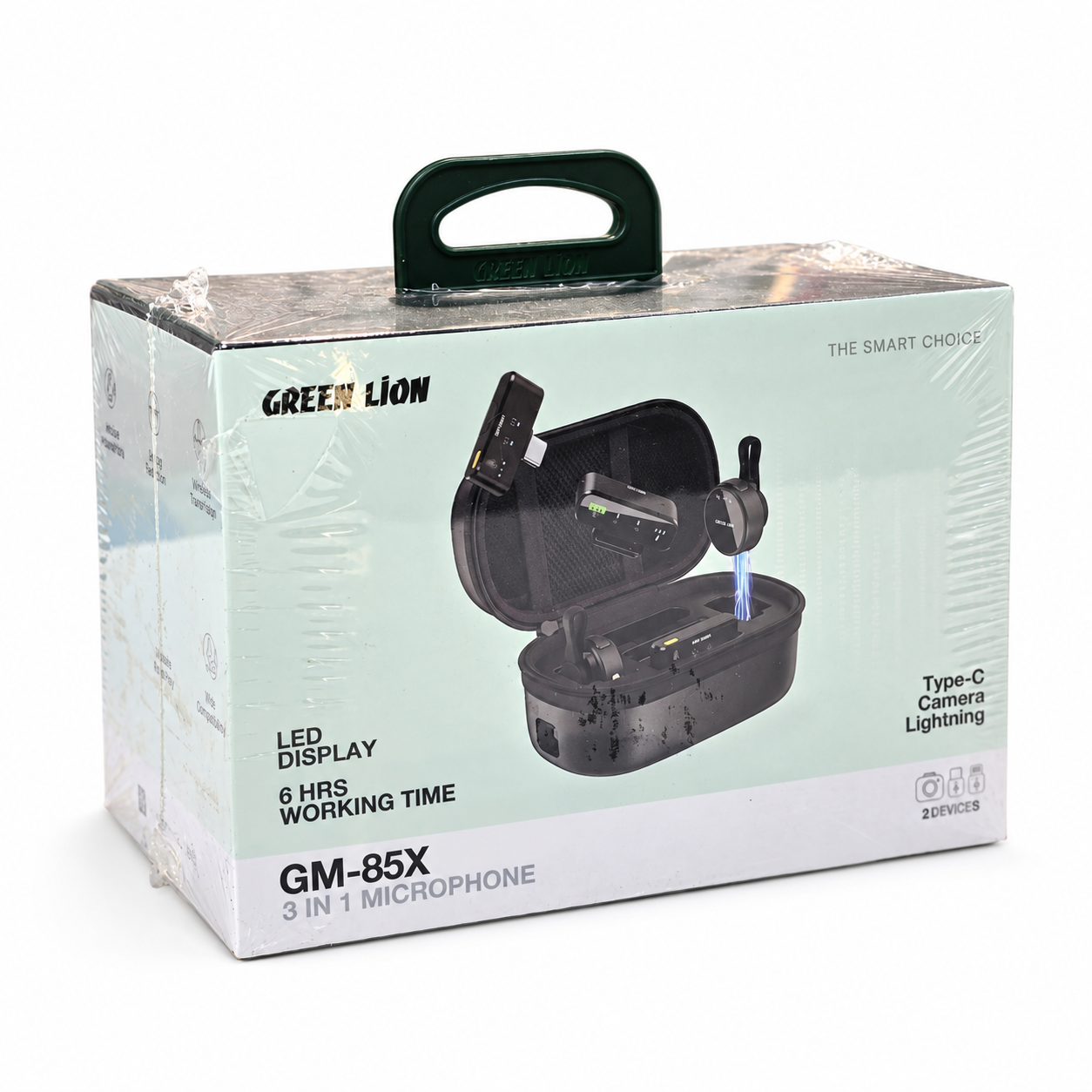 میکروفون بی‌سیم سه‌کاره گرین لاین مدل GM-85X